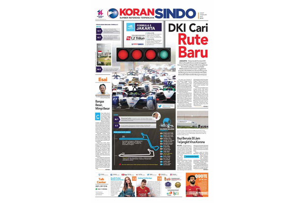 Formula E Dilarang Melintasi...
