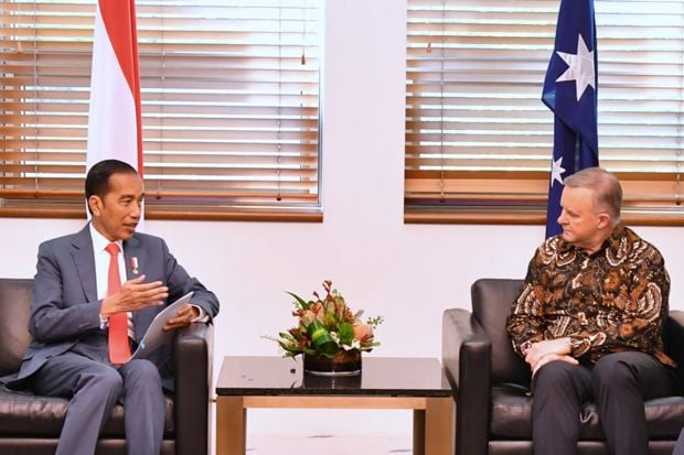 Di Australia, Jokowi...
