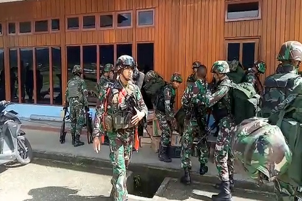 Kodam Kirim Pasukan...