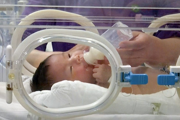 Bayi Empat Bulan Sembuh...
