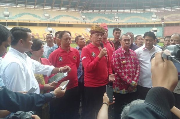 Rumput Stadion Riau...