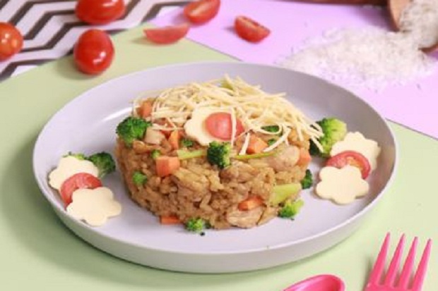 Nasi Goreng Keju dengan...