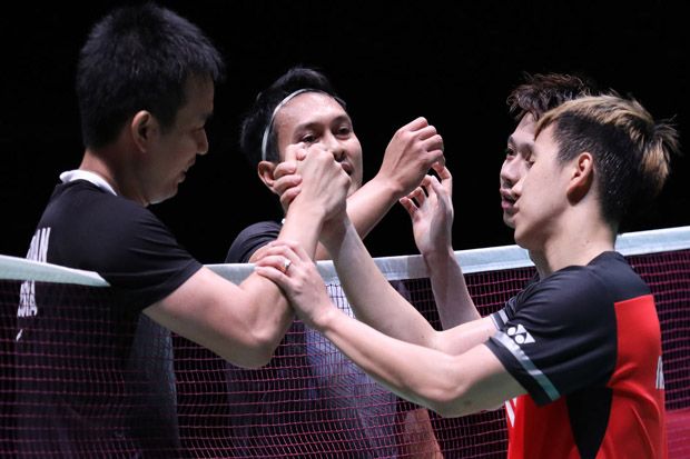 Line-up Indonesia vs...