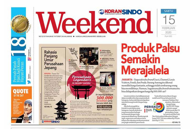 Produk Palsu Semakin...