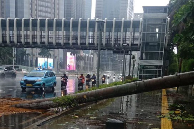 Jakarta Diguyur Hujan...