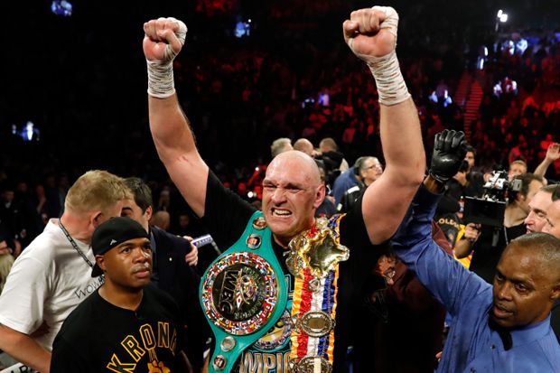 Hancurkan Wilder, Tyson...