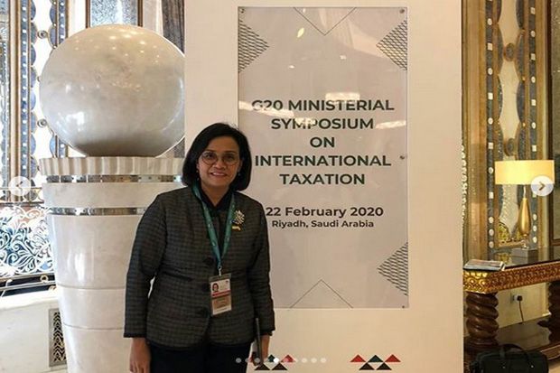 Di Arab Saudi, Sri Mulyani...