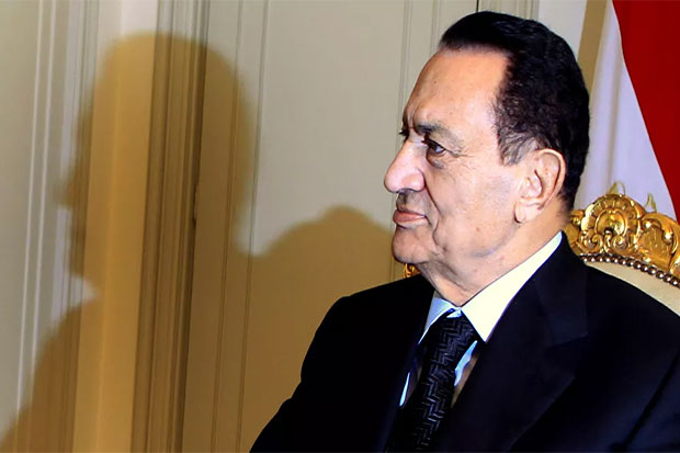 Former Egyptian President...