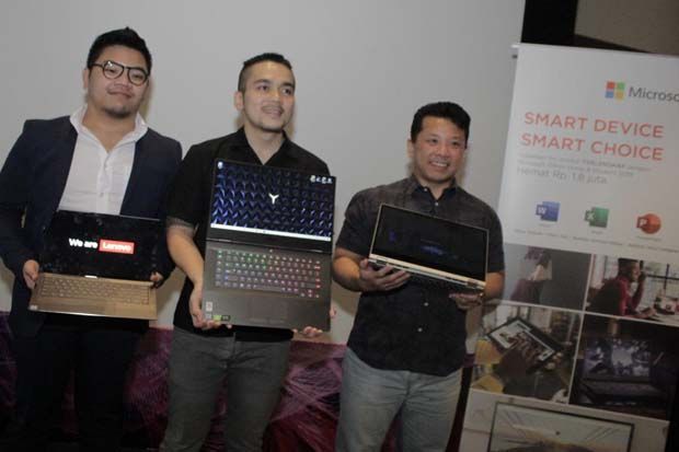 Lenovo Kerja Sama Microsoft...