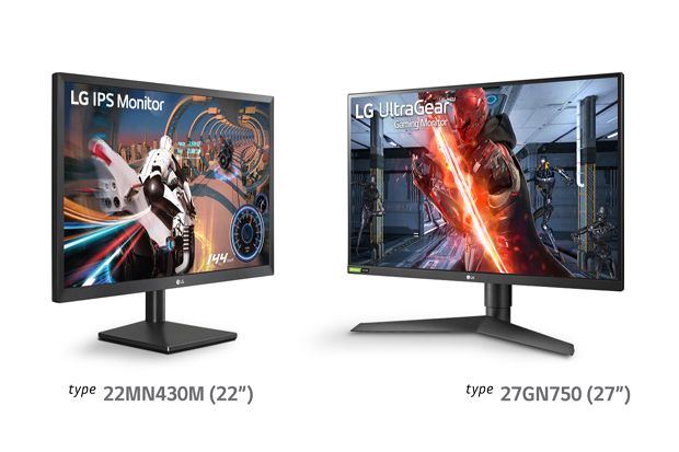 Dua Monitor Gaming LG...