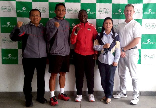 Tim Piala Davis Indonesia...