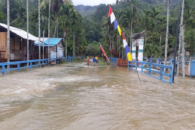 Banjir Terjang Teluk...