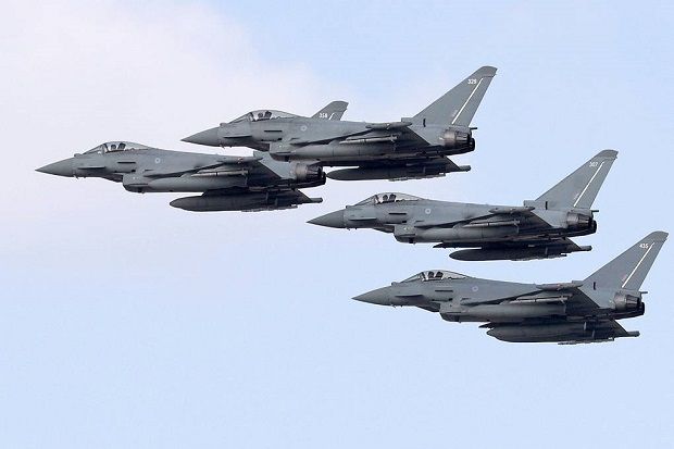 Inggris Kerahkan 6 Jet...