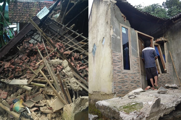 Gempa Sukabumi Rusak...