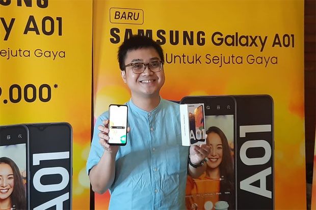 Datangkan Galaxy A01,...