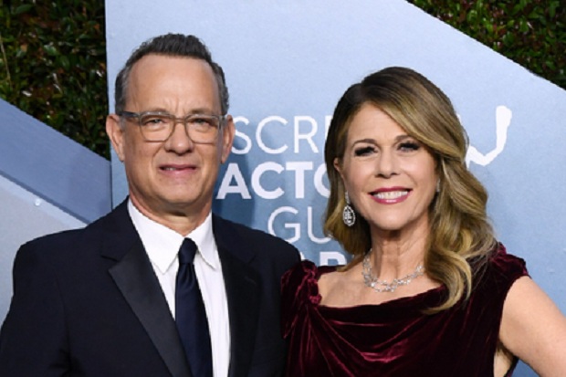 Tom Hanks dan Rita Wilson...