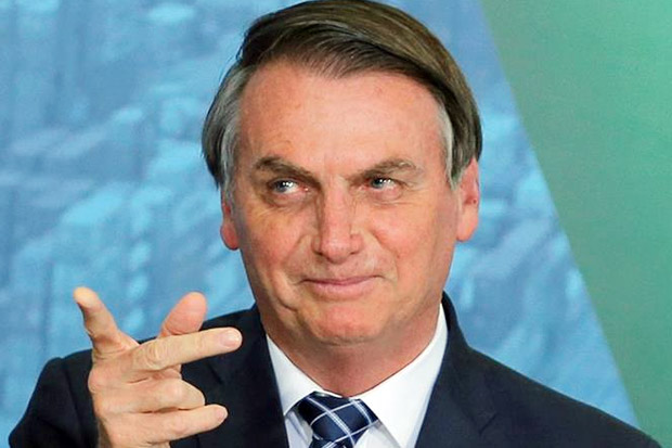 Presiden Brazil Jair...