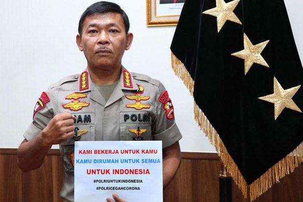 Kapolri Kampanyekan...
