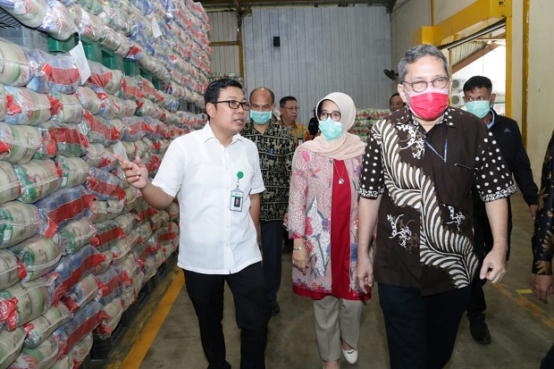 Pantau Stok Pangan,...