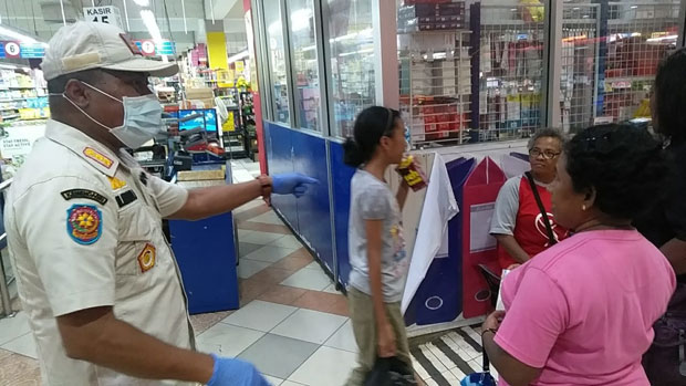 Cegah Corona, Satpol...