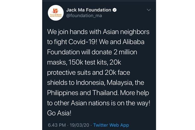 Jack Ma Foundation Siap...