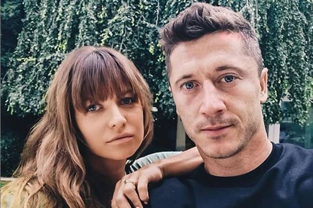 Lewandowski dan Istri...