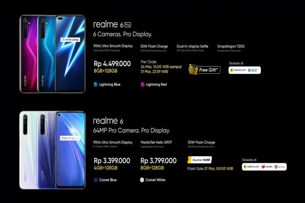 Realme 6 dan Realme...