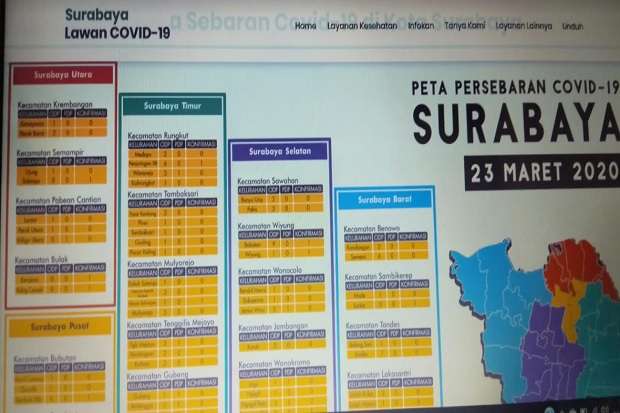 Lebih Waspada, Peta...