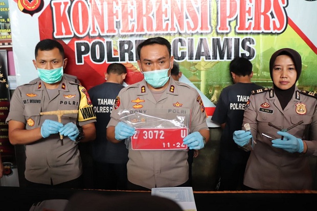 Polres Ciamis Bekuk...