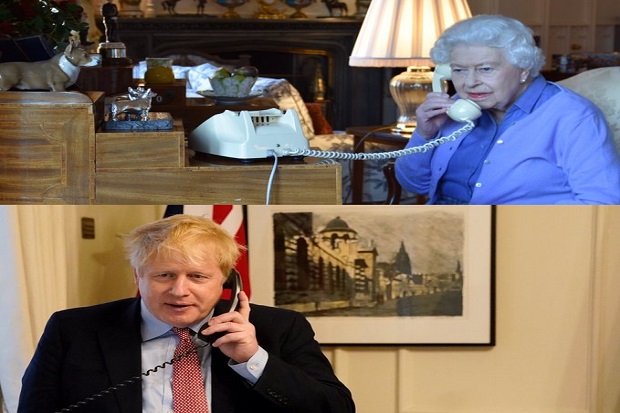 Penampakan Ratu Elizabeth...
