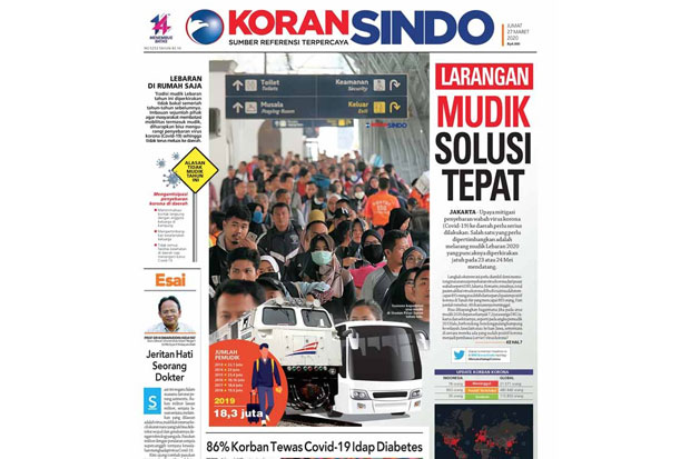 Larangan Mudik Solusi...