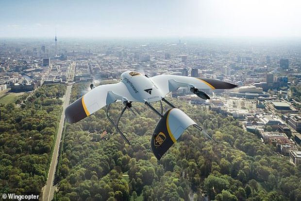 UPS Ciptakan Drone Pengiriman...