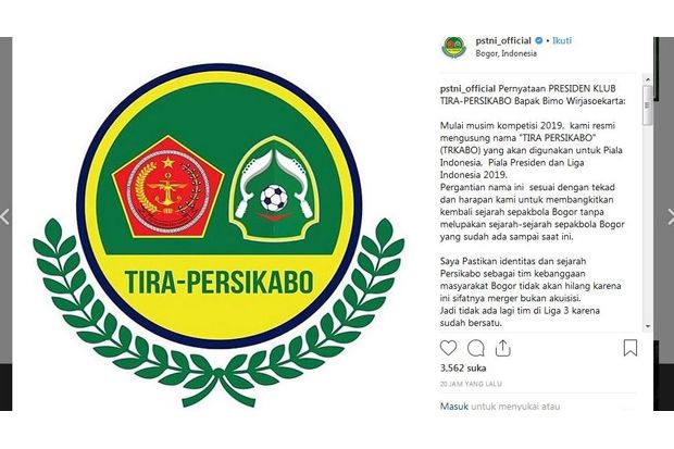 Tira Persikabo Siap...