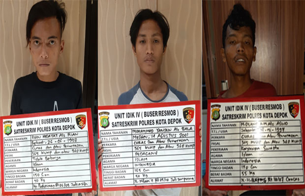 Polisi Gulung Geng Teras,...
