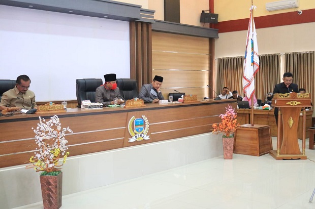 Paripurna LKPJ Bupati...