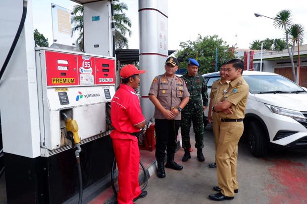Pastikan Stok BBM, Pimpinan...