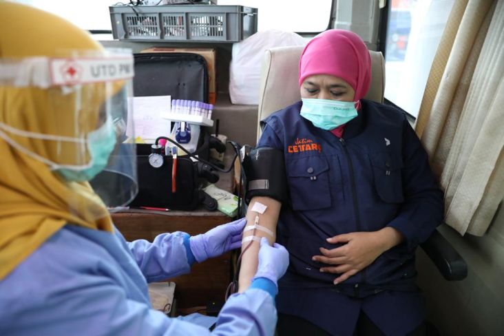 Stok Darah PMI Turun...