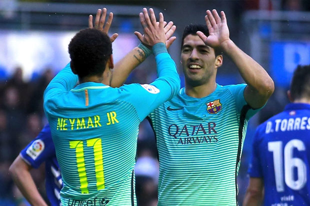 Suarez: Neymar dan Lautaro...