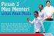 Pesan Tiga Mas Menteri...