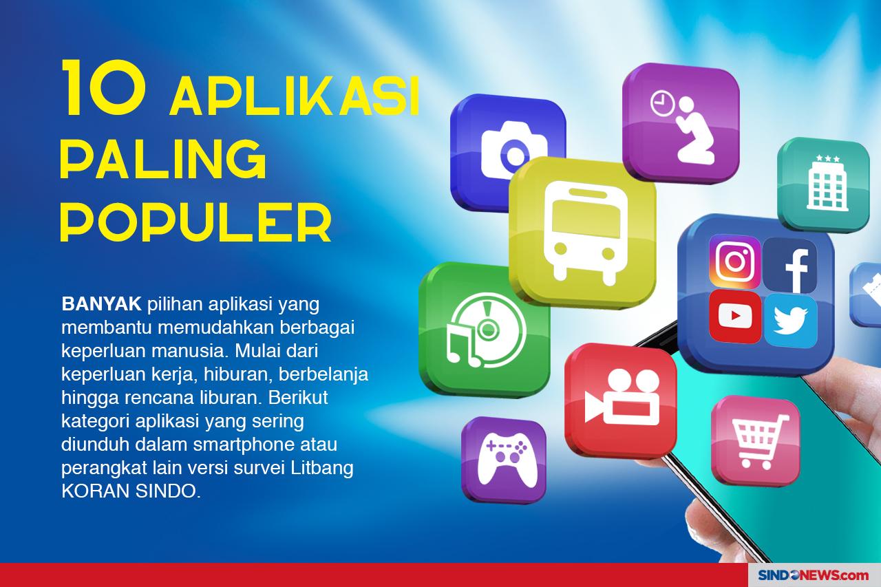 10 Aplikasi Paling Populer