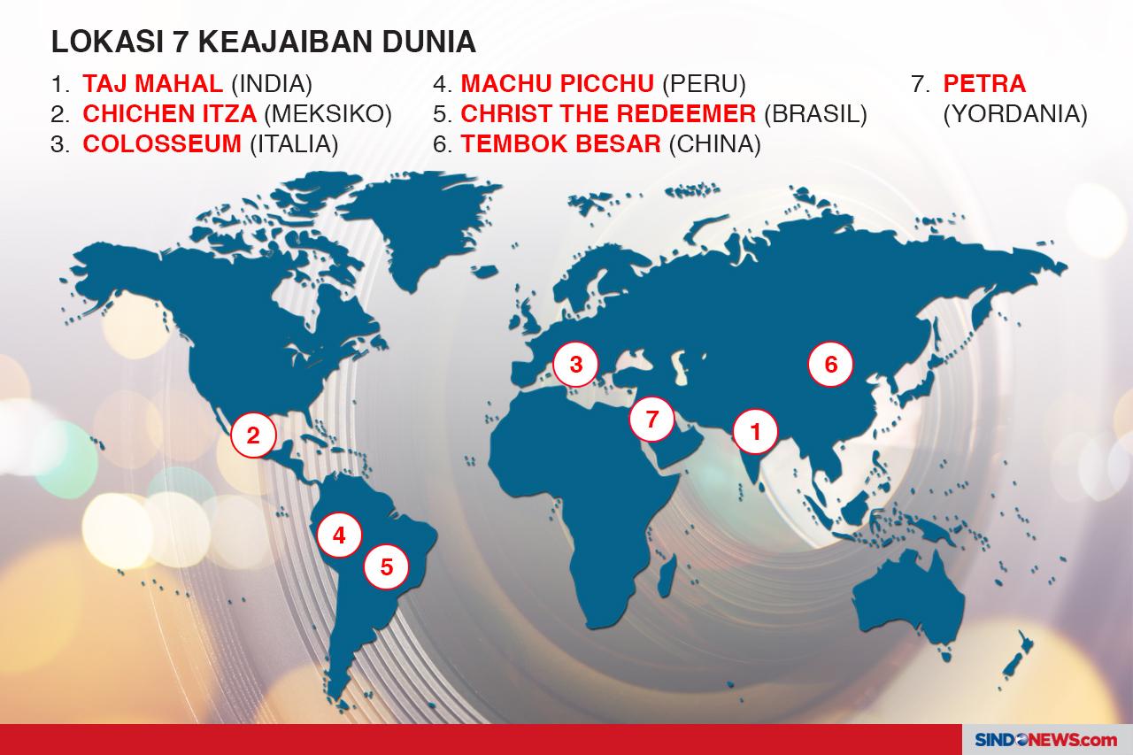 7 Keajaiban Dunia Terpopuler,...