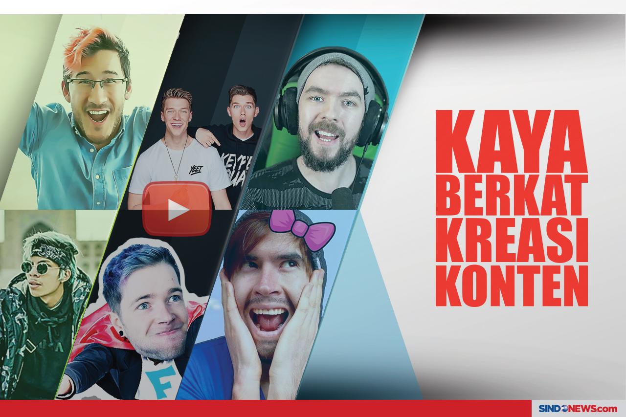10 Youtuber Terkaya...