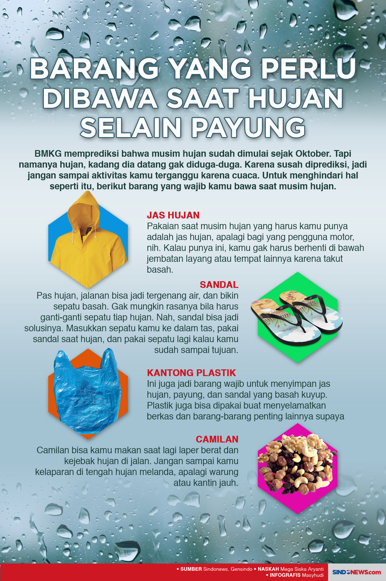 Musim Hujan Tiba, Berikut...