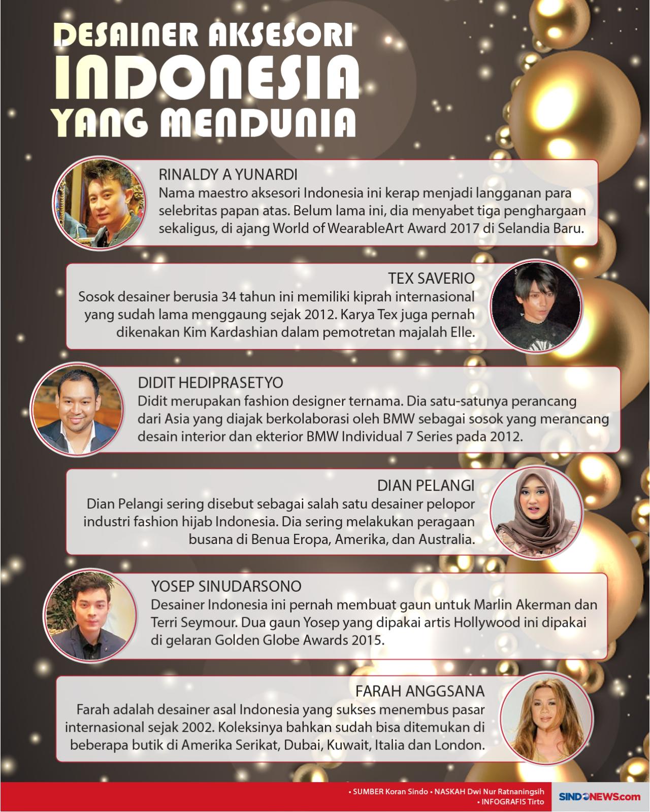 Desainer Aksesori Indonesia...