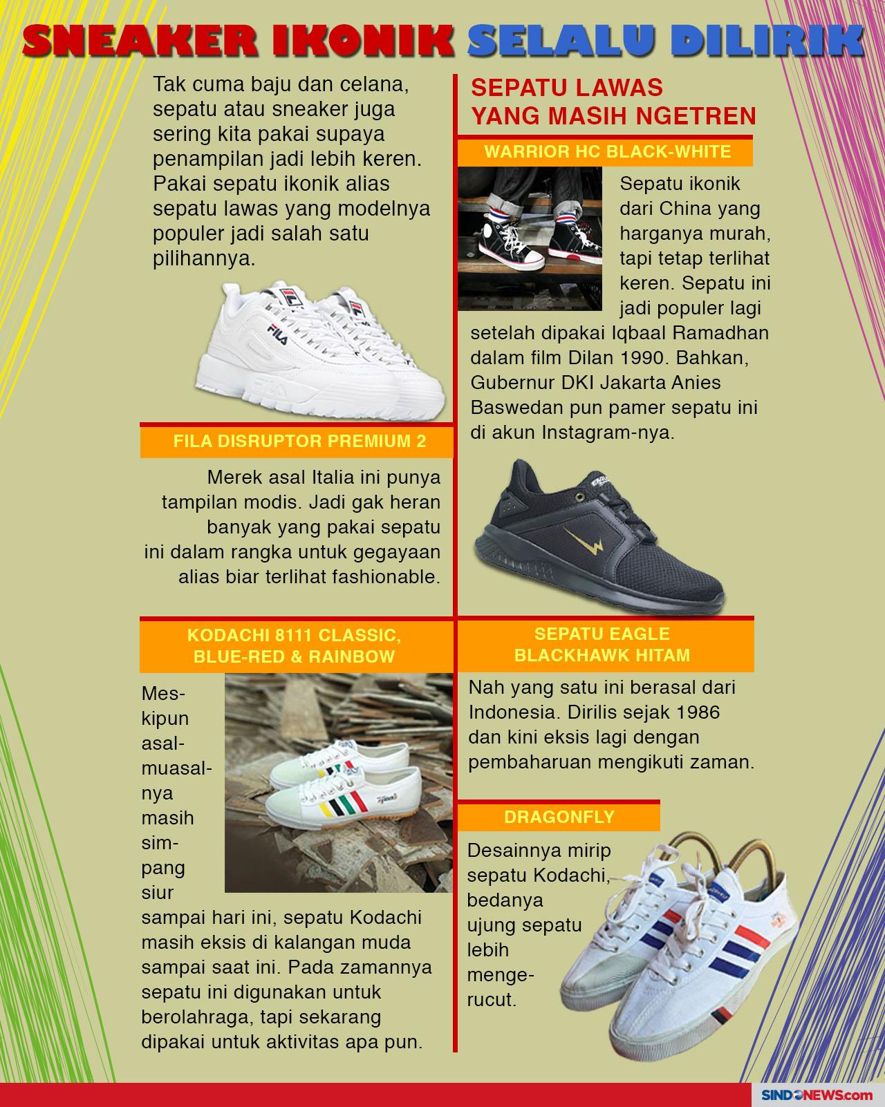 Sneaker Ikonik Selalu...