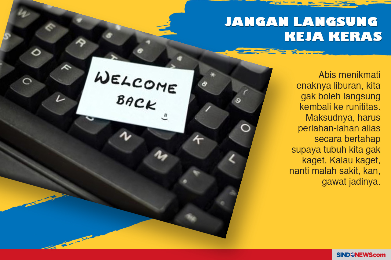 Stres Setelah Liburan?...