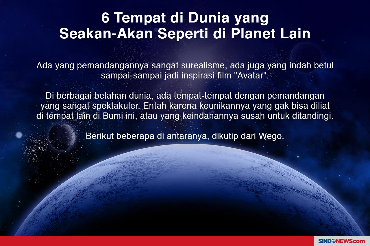 6 Tempat di Dunia yang...