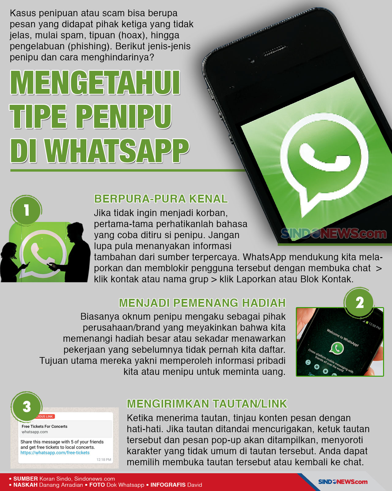 Mengetahui Tipe Penipu...