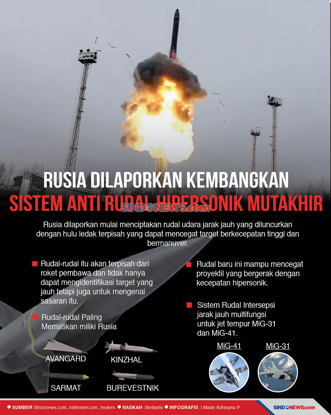 Rusia Dilaporkan Kembangkan...