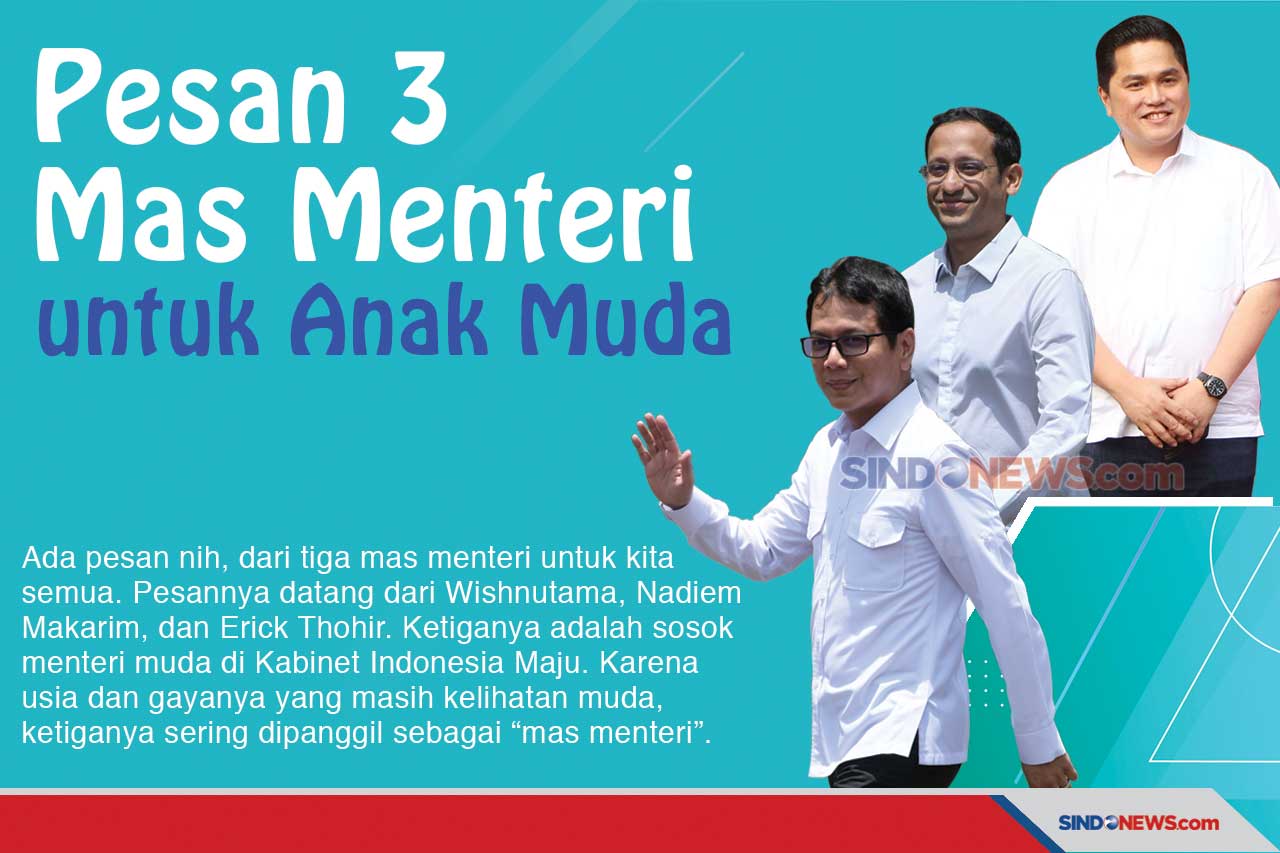 Pesan Tiga Mas Menteri...
